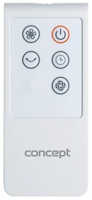 Concept VS5100 oszlopos ventilátor, fehér
