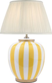 Dar Lighting modern asztali lámpa circus fehér sárga darcir4226-uly1415