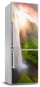 Hűtőre ragasztható matrica Tájak vízesés FridgeStick-70x190-f-69988477