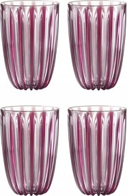 Guzzini Dolcevita 4 Műanyag Pohár Rózsaszín