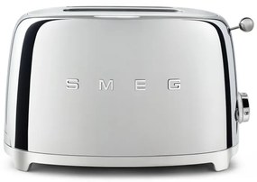 SMEG KENYÉRPIRÍTÓ, retro, 2 szeletes, fényes króm