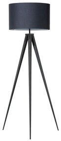 Háromlábú fekete fém állólámpa 156 cm STILETTO Beliani
