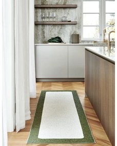 Zöld-krémszínű kültéri-beltéri szőnyeg 70x120 cm Ilda Pine – Pappelina