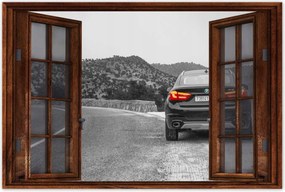 Poszterek 120x80 Bmw fekete X6