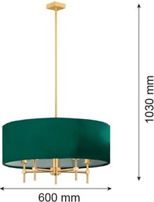 Argon ABBANO 2146 Asztali lámpa 5x7W(Max)/E14 IP20