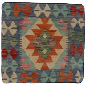 Kilim párna 55x55 kézi szövésű Kelim díszpárna