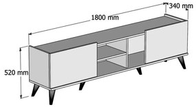 TV szekrény Elegante 1330
