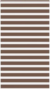 vidaXL zebrafüggönnyel barna szövetszélesség 125,9 cm poliészter
