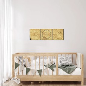 Kép - Arany szerkezet N⁰2 (órával) (90x30 cm)