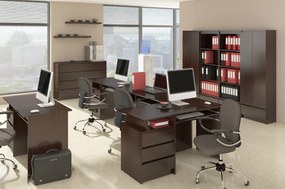 PC asztal Bronte (wenge). Akció -16%. 1068689