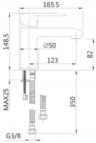 Invena Siros, mosogató csaptelep, króm, BU-90-001-A