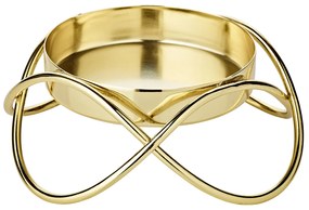 "Bastia" gyertyatartó nagy, arany, 2 db-os szett - EDZARD