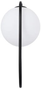 Fali lámpa CORDEL 1xG9/28W/230V fekete