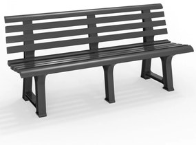 I.P.A.E-Progarden ORCHIDEA kerti pad, 145x49x74cm, antracit