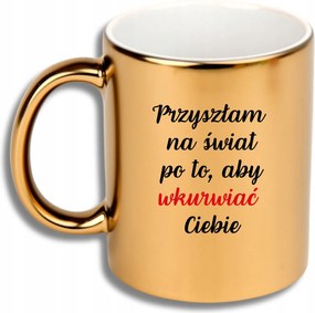 Arany Bögre Ajándék Különböző Alkalmakra Ajándék Jött A Világ