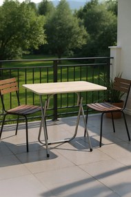 Étkezőasztal, tölgy, 90 cm – TR366SLV1131