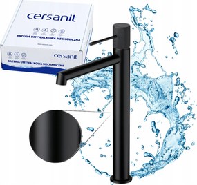 Zen fekete Cersanit mosdócsaptelep Water Save technológiával