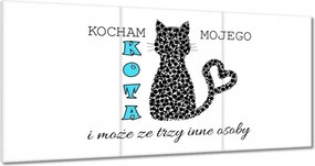 Képek 180x90 Szeretem a macskámat