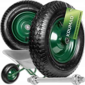 Talicskakerék Talicska Erős, Pumpált Gumibelsővel 4.80/4.00-8 Tengely