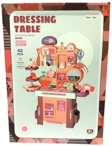 Dressing Table Legolcsóbb Szépítkező Asztal Kisgyerekeknek 42 Darabos Pipere Készlet