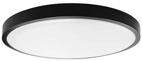 LED Fürdőszobai mennyezeti lámpa LED/36W/230V 3000K IP44 átm. 29,5 cm fekete