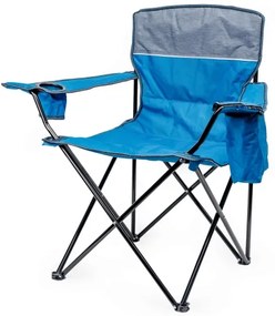 Összecsukható kempingasztal + 2x szék kék