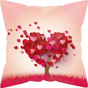 Dekorációs Párnahuzat Valentin Nap Nőnap 40x40 Jancsi Párna Ajándék