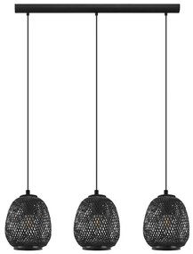 Eglo 43266 - Csillár zsinóron DEMBLEBY 1 3xE27/40W/230V