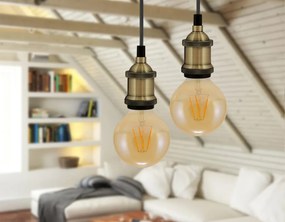 Polux NOLA 311948 Függőlámpa 1x20W LED/E27 IP20