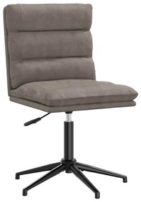 vidaXL szürke műbőr étkezőszék