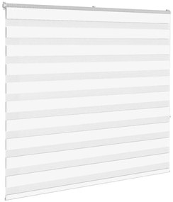 zebrafüggönnyel fehér szövetszélesség 155,9 cm poliészter