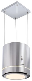 Klarstein Tron Ambience, sziget szagelszívó, Ø 38 cm, légkeringetés, 540 m³/ó, LED, nemesacél