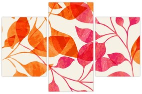 Kép - Narancssárga levelek (90x60 cm)