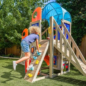 NERF BATTLE FORT kerti játszótér 4,45x1,84 m