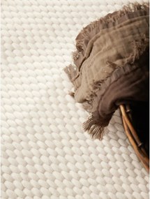 Krémszínű kézi szövésű gyapjú kerek szőnyeg ø 160 cm Lyon Beans – Elle Decoration