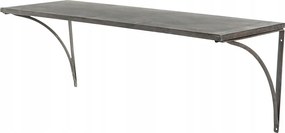 Akasztós polc Loft Stílus fém 80x26cm