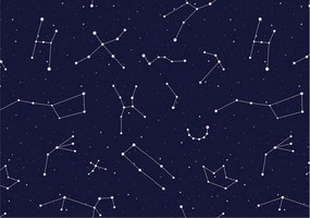 Dekoratív fotótapéta Hálószobába Astro égbolt 312x219 Ragasztó