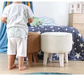 Puff PIXI, átmérő 38 cm, fehér