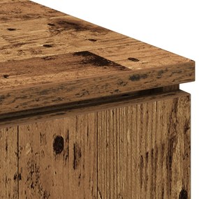 TV Szekrény Régi Fa 100x38x49 cm Szerelt Fa