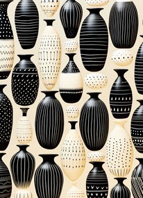 Poszter 20,5x28,4cm Monokróm Harmónia