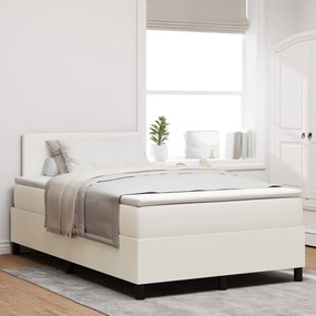 Box Spring Ágy matraccal és LED világítással 120x200 cm Bársonyos Szövet