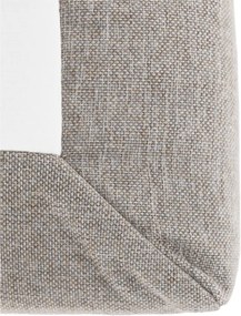 Boxspring típusú ágy 180x200, szürkésbarna taupe, FERATA TV KOMFORT