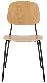 Natúr színű étkezőszék szett 2 db-os Monza – Bloomingville