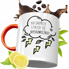 Narancssárga Bögre Party Ajándék fényképes nyomtatással