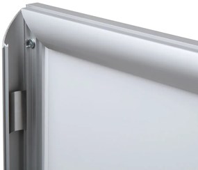Világító LED deszka 70 x 100 cm, alumínium
