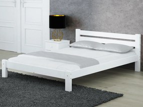 Fenyő ágy 140x200 Ajza fehér