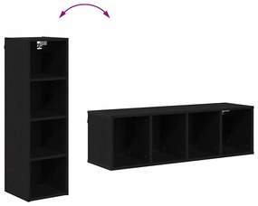 Függő szekrény Riga Fekete tölgy 30 x 29,5 x 100 cm Faanyag