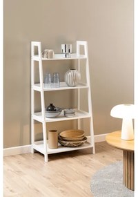 DAMON fehér könyvespolc