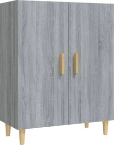vidaXL szürke sonoma színű szerelt fa tálalószekrény 70 x 34 x 90 cm