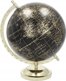 Dekoráció Globe Black 28 cm 23x20x28 cm